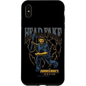 imageA Minecraft Movie Head Fake Steve Thunder And Metal Portrait Case for iPhone 16iPhone XS Max