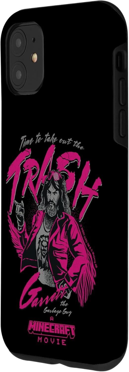 imageA Minecraft Movie Time To Take Out The Trash Garret Portrait Case for iPhone 16iPhone 11