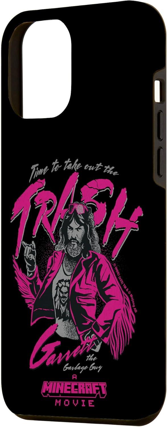 imageA Minecraft Movie Time To Take Out The Trash Garret Portrait Case for iPhone 16iPhone 12 Pro Max