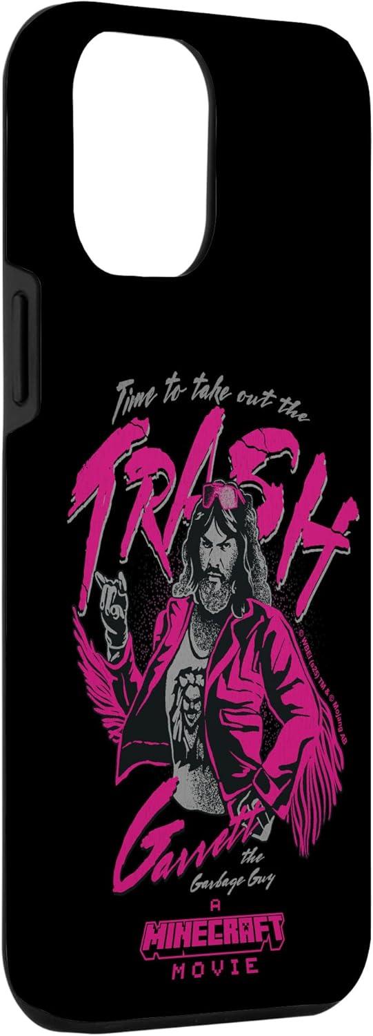 imageA Minecraft Movie Time To Take Out The Trash Garret Portrait Case for iPhone 16iPhone 12 Pro Max