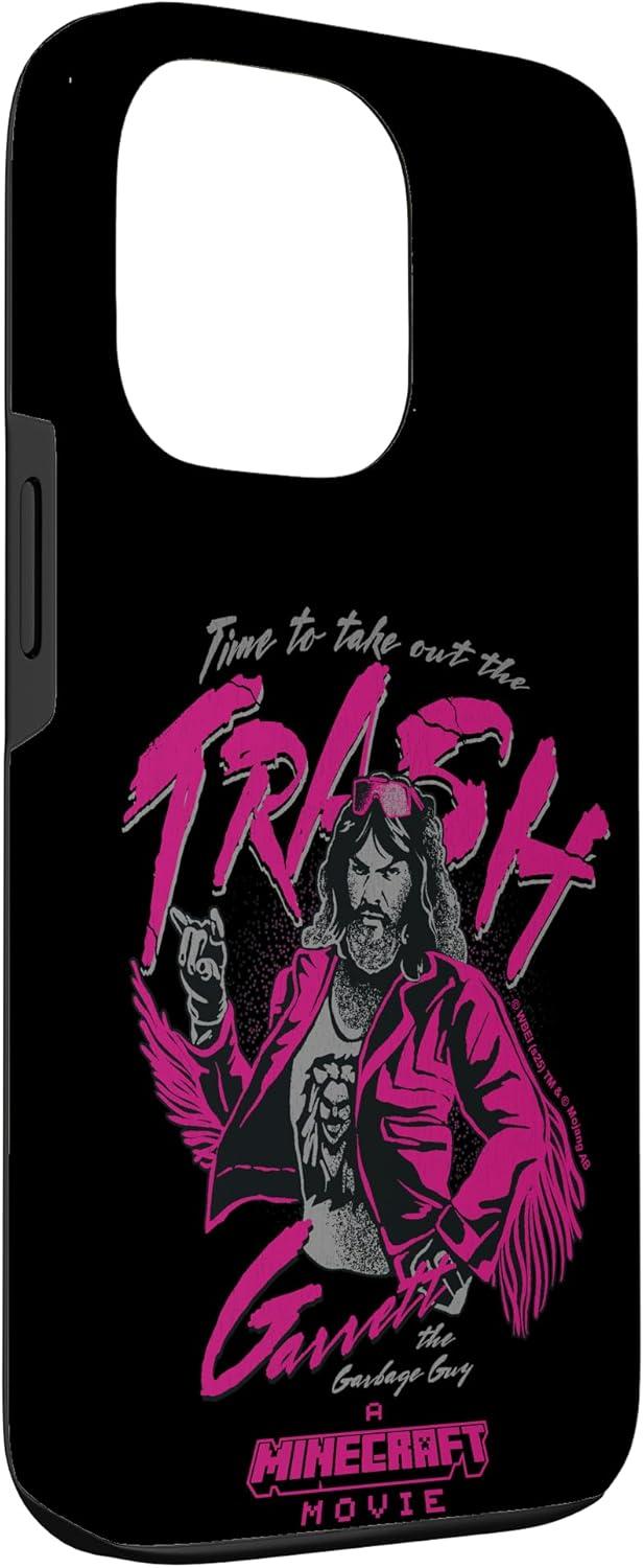 imageA Minecraft Movie Time To Take Out The Trash Garret Portrait Case for iPhone 16iPhone 13 Pro