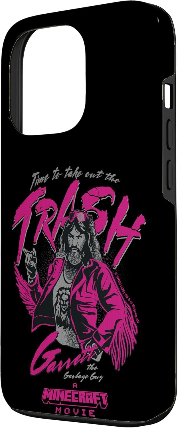 imageA Minecraft Movie Time To Take Out The Trash Garret Portrait Case for iPhone 16iPhone 13 Pro
