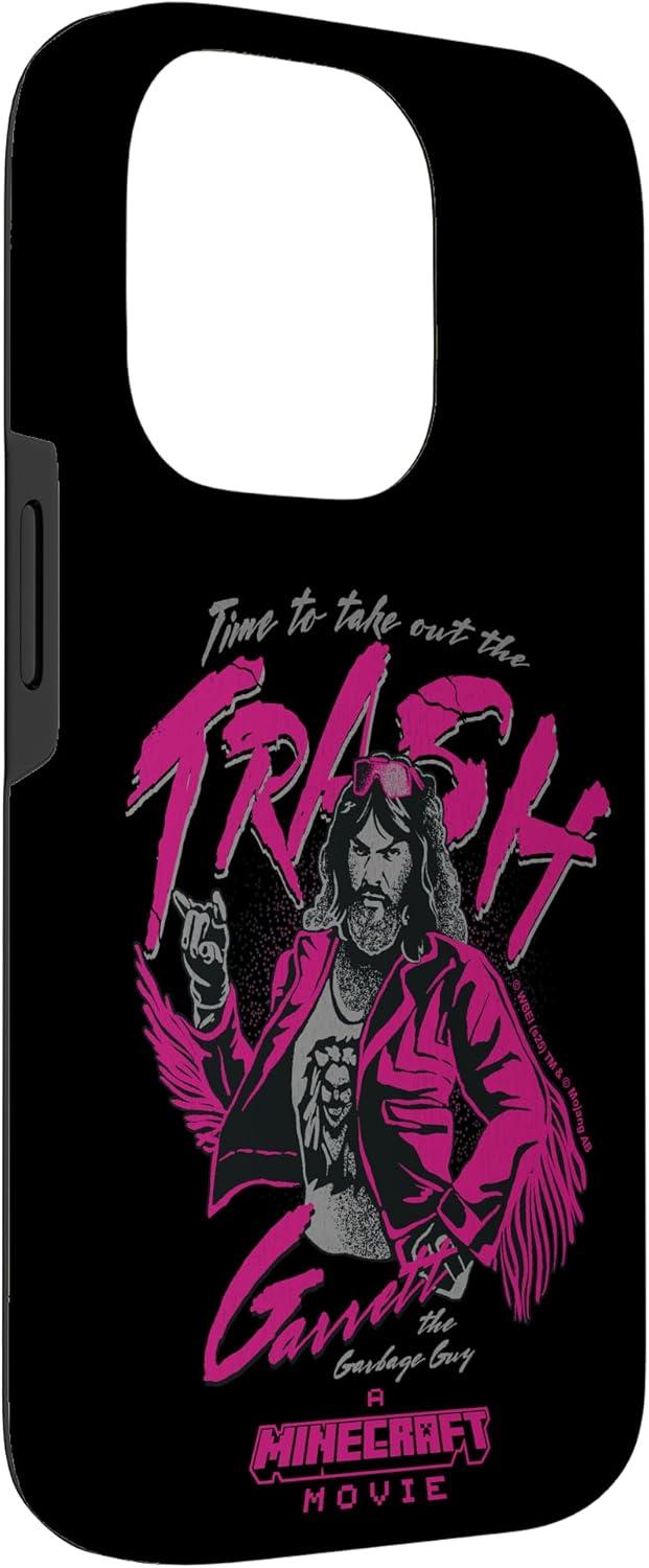 imageA Minecraft Movie Time To Take Out The Trash Garret Portrait Case for iPhone 16iPhone 14 Pro