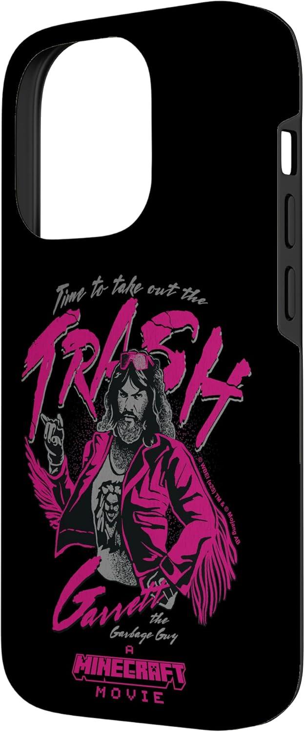 imageA Minecraft Movie Time To Take Out The Trash Garret Portrait Case for iPhone 16iPhone 14 Pro