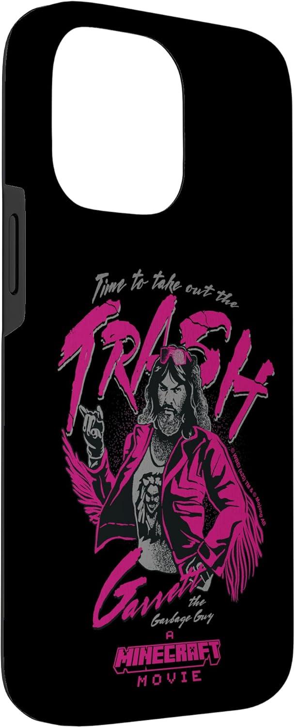 imageA Minecraft Movie Time To Take Out The Trash Garret Portrait Case for iPhone 16iPhone 14 Pro Max