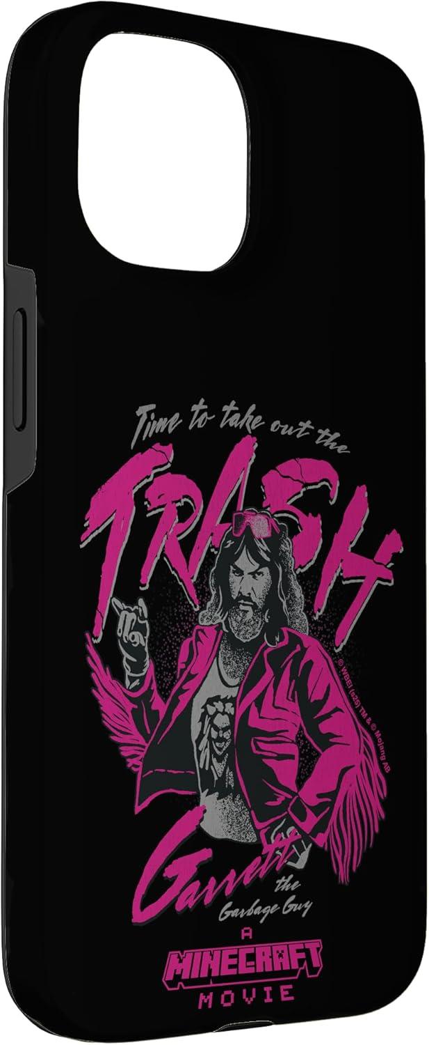 imageA Minecraft Movie Time To Take Out The Trash Garret Portrait Case for iPhone 16iPhone 15