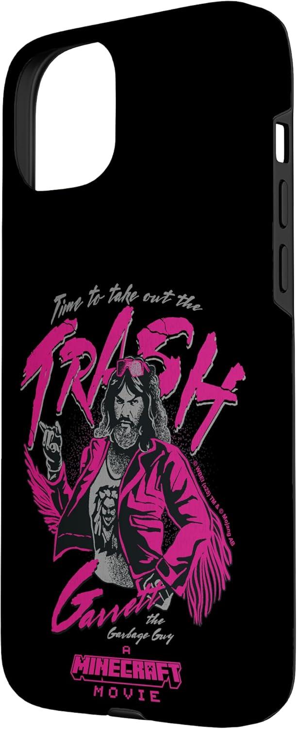imageA Minecraft Movie Time To Take Out The Trash Garret Portrait Case for iPhone 16iPhone 15 Plus