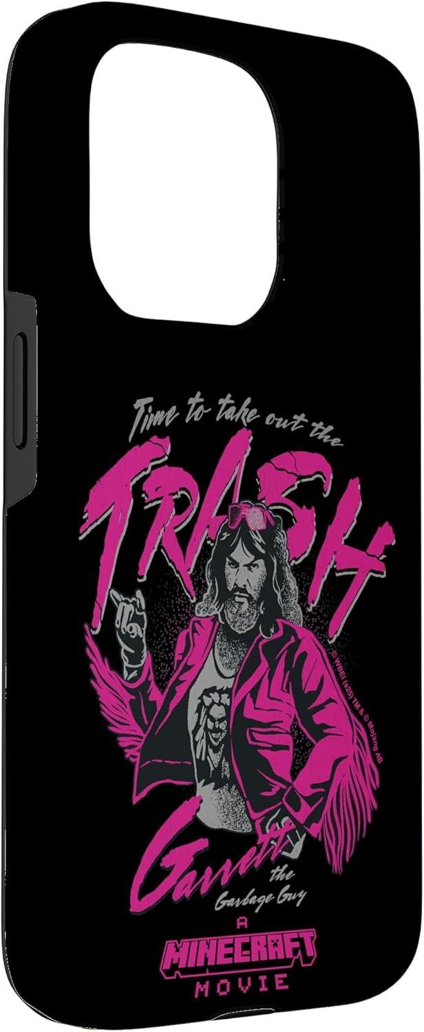 imageA Minecraft Movie Time To Take Out The Trash Garret Portrait Case for iPhone 16iPhone 15 Pro