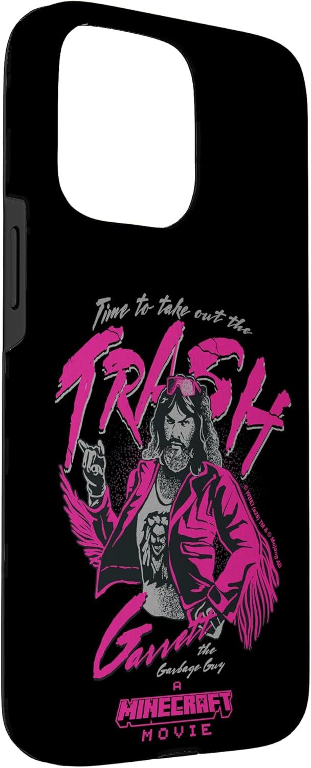imageA Minecraft Movie Time To Take Out The Trash Garret Portrait Case for iPhone 16iPhone 15 Pro Max