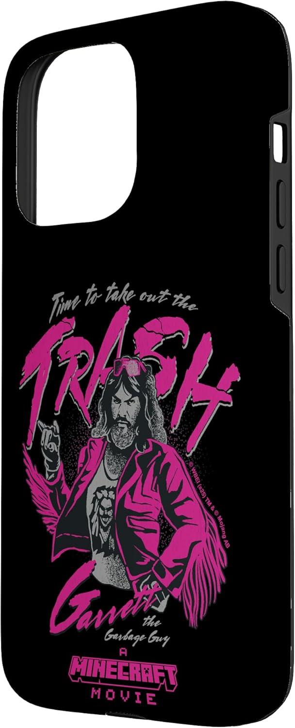 imageA Minecraft Movie Time To Take Out The Trash Garret Portrait Case for iPhone 16iPhone 15 Pro Max