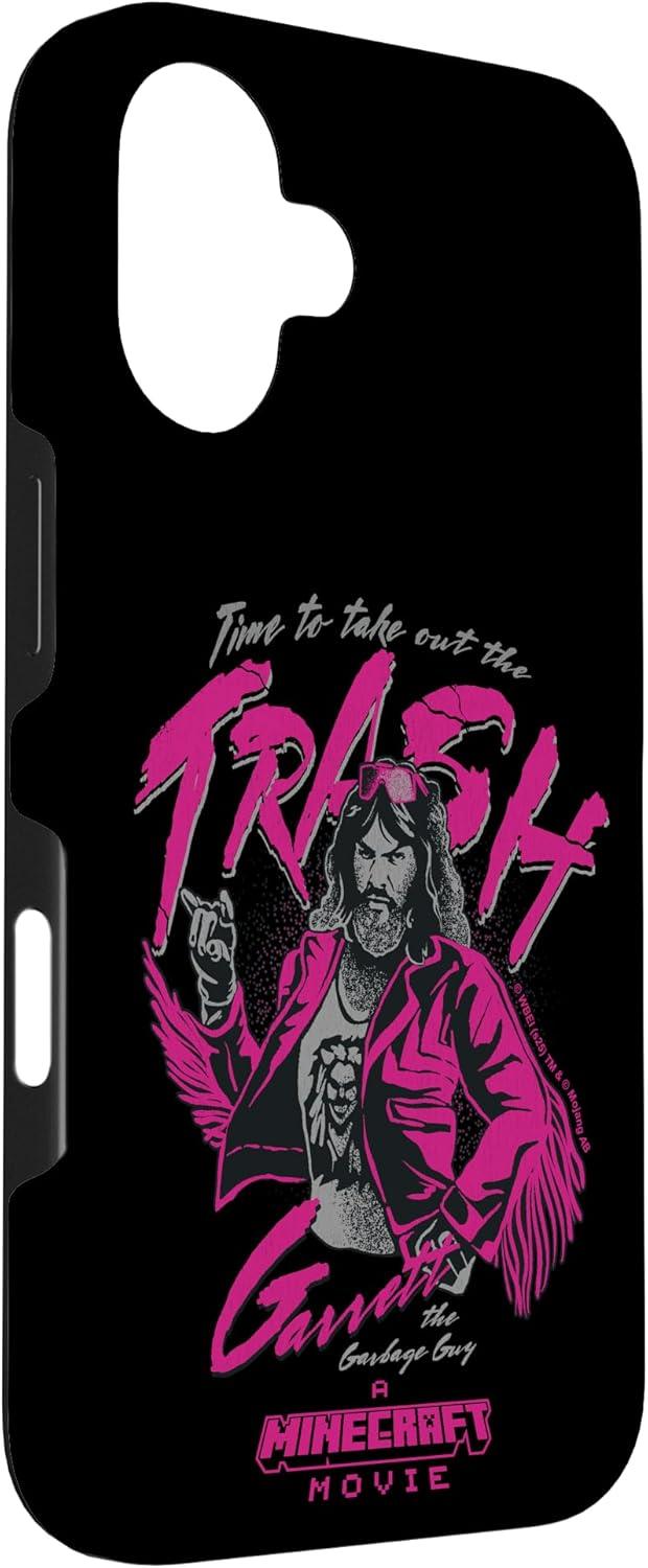 imageA Minecraft Movie Time To Take Out The Trash Garret Portrait Case for iPhone 16iPhone 16