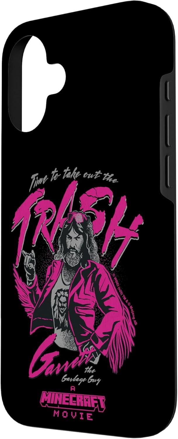 imageA Minecraft Movie Time To Take Out The Trash Garret Portrait Case for iPhone 16iPhone 16