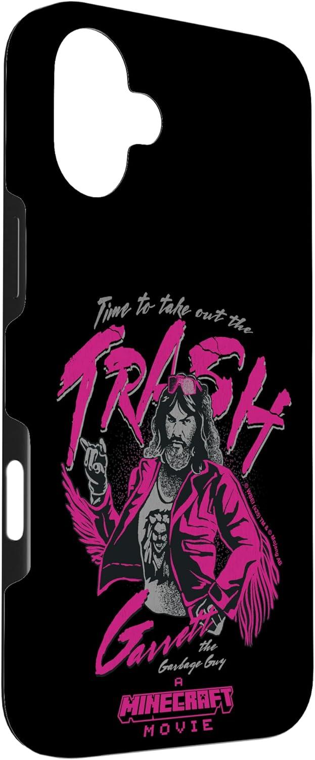 imageA Minecraft Movie Time To Take Out The Trash Garret Portrait Case for iPhone 16iPhone 16 Plus