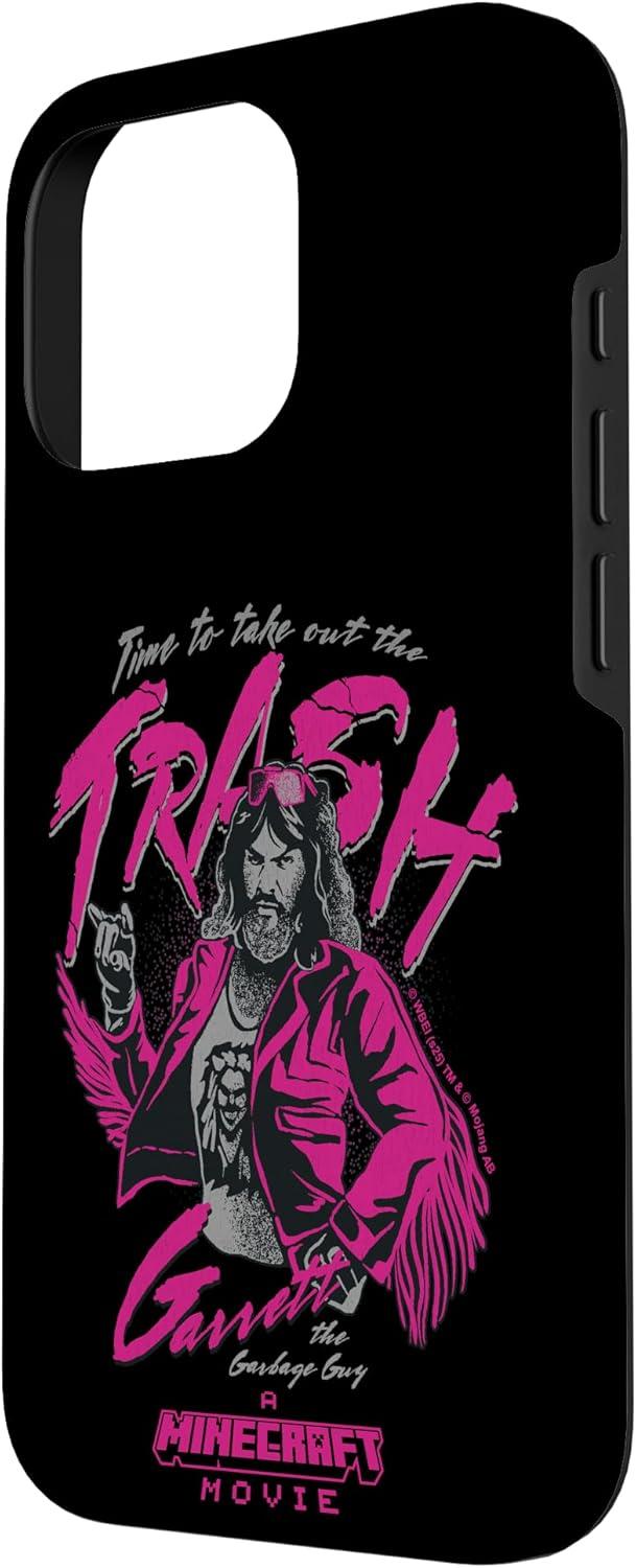 imageA Minecraft Movie Time To Take Out The Trash Garret Portrait Case for iPhone 16iPhone 16 Pro