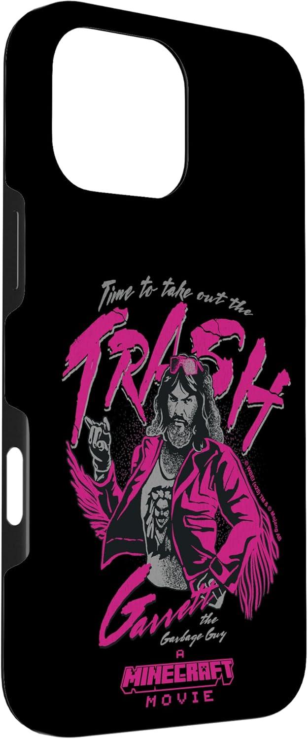 imageA Minecraft Movie Time To Take Out The Trash Garret Portrait Case for iPhone 16iPhone 16 Pro Max