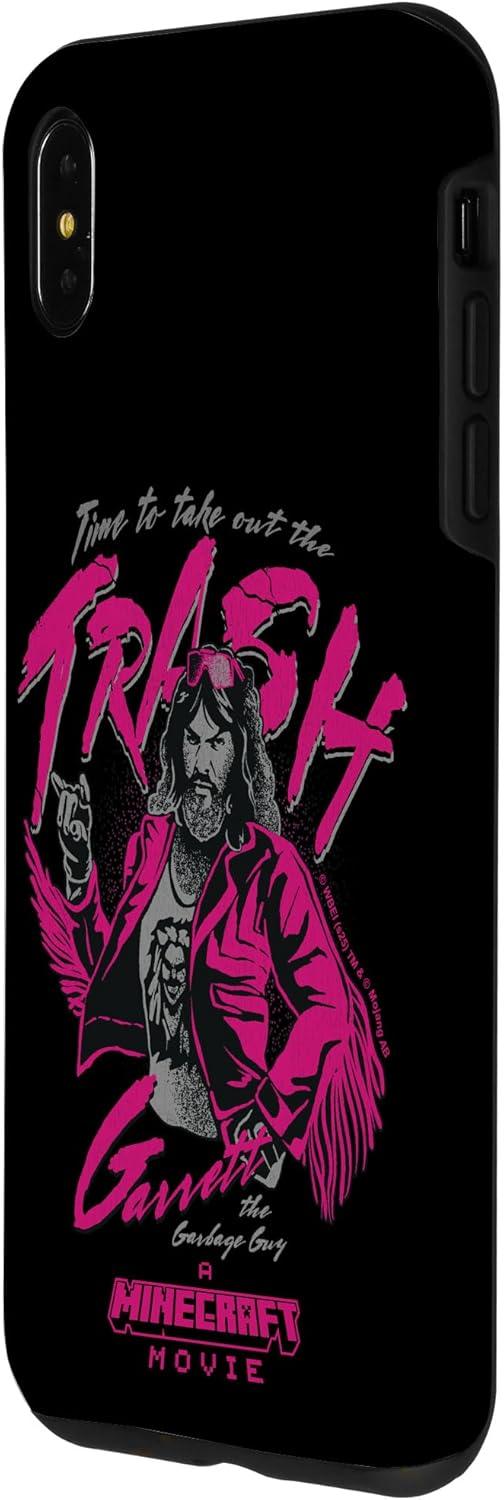 imageA Minecraft Movie Time To Take Out The Trash Garret Portrait Case for iPhone 16iPhone XS Max