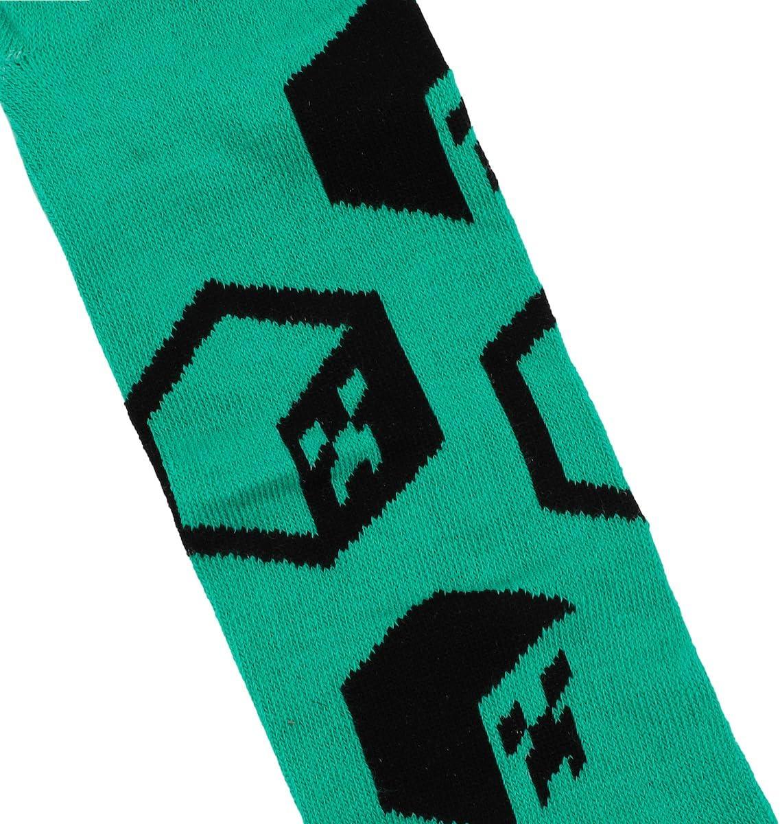 imageBioworld Minecraft Characters ampamp Icons Adult 3Pair Casual Crew Socks