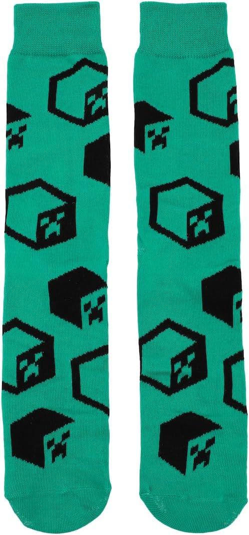 imageBioworld Minecraft Characters ampamp Icons Adult 3Pair Casual Crew Socks