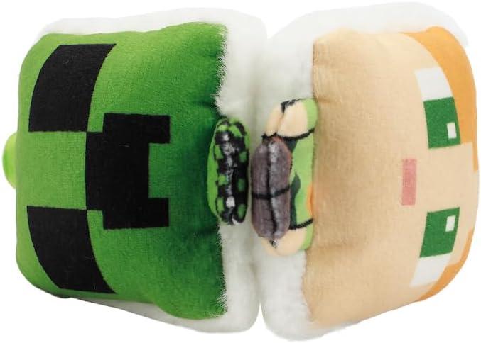 imageBioworld Minecraft Chibi Creeper ampamp Alex Ear Muffs ampamp Magic Gloves Set 2Piece