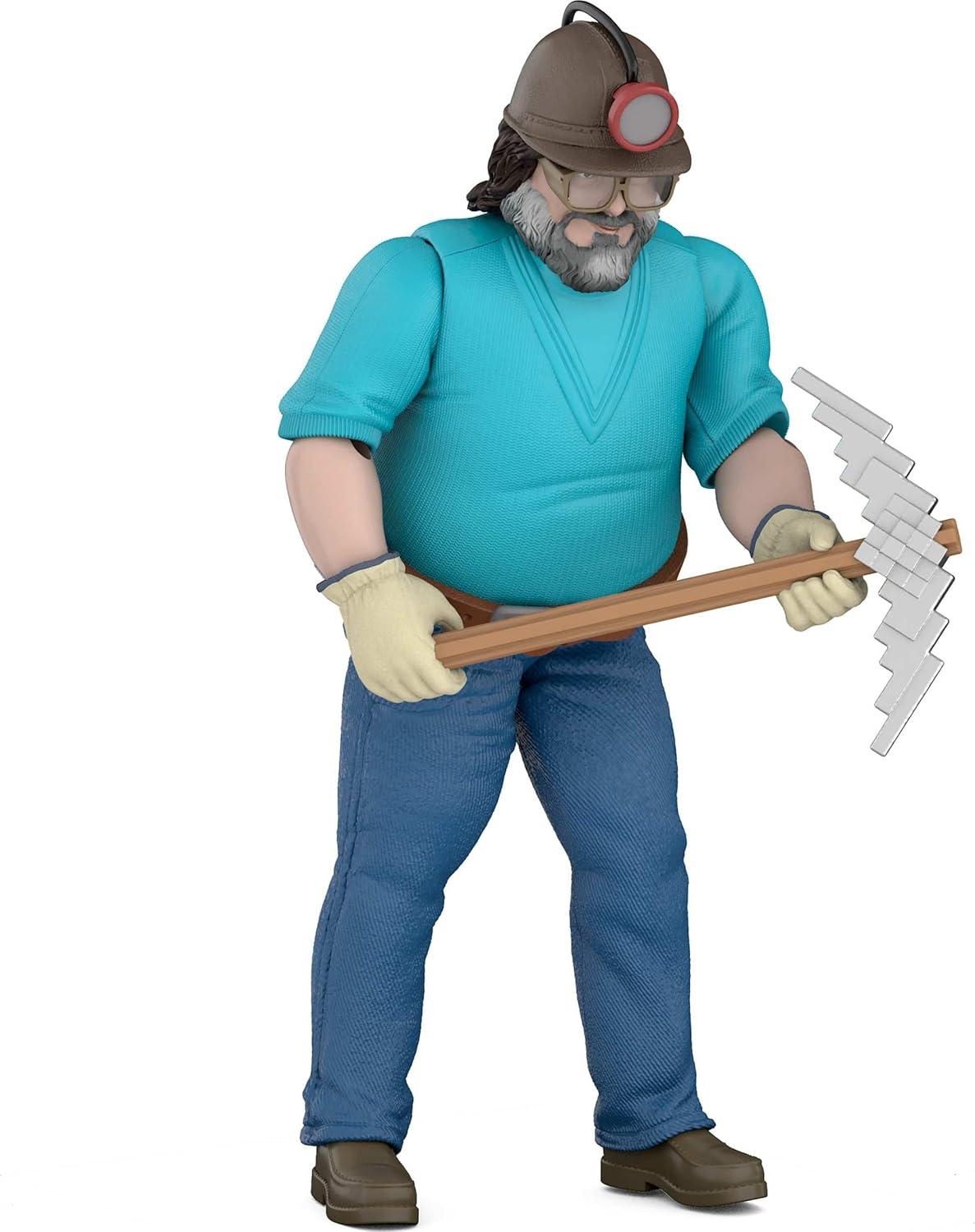 imageMattel Minecraft Action Figure Set Explosive Minecart Escape with 4inch Steve ampamp Mining Accessories Toy Collectible Inspired by The Movie