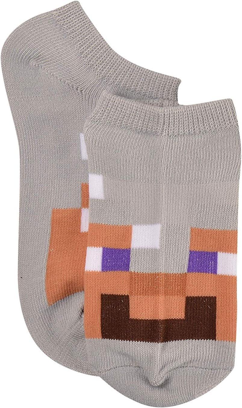 imageMinecraft Mens MultiPack SocksSilver 3pack