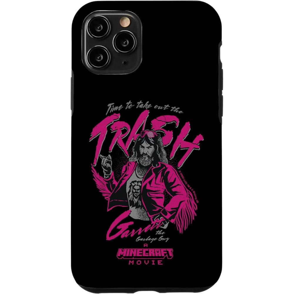 imageA Minecraft Movie Time To Take Out The Trash Garret Portrait Case for iPhone 16iPhone 11 Pro