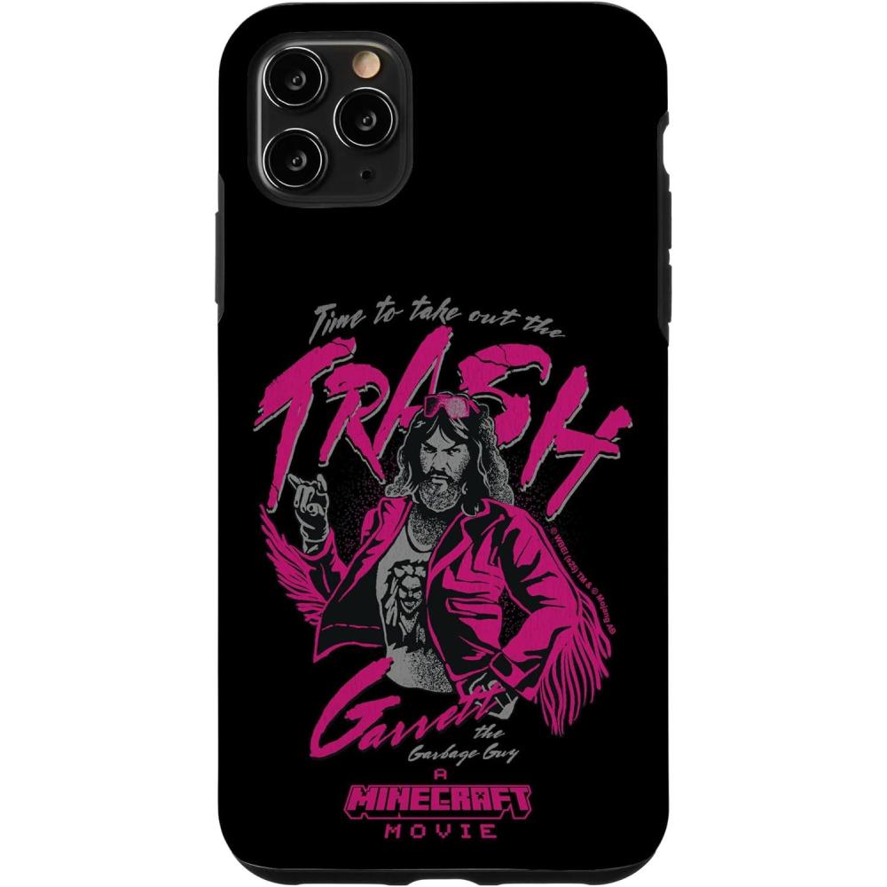 imageA Minecraft Movie Time To Take Out The Trash Garret Portrait Case for iPhone 16iPhone 11 Pro Max