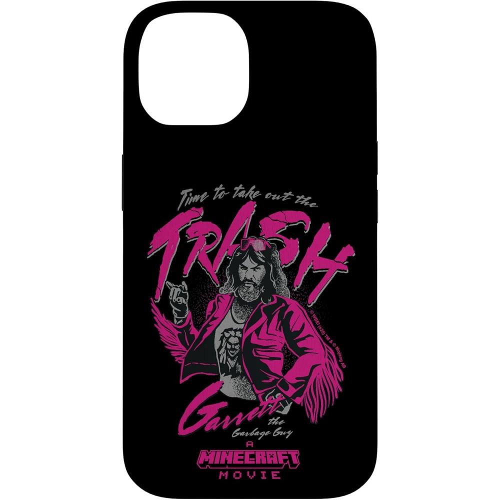 imageA Minecraft Movie Time To Take Out The Trash Garret Portrait Case for iPhone 16iPhone 14