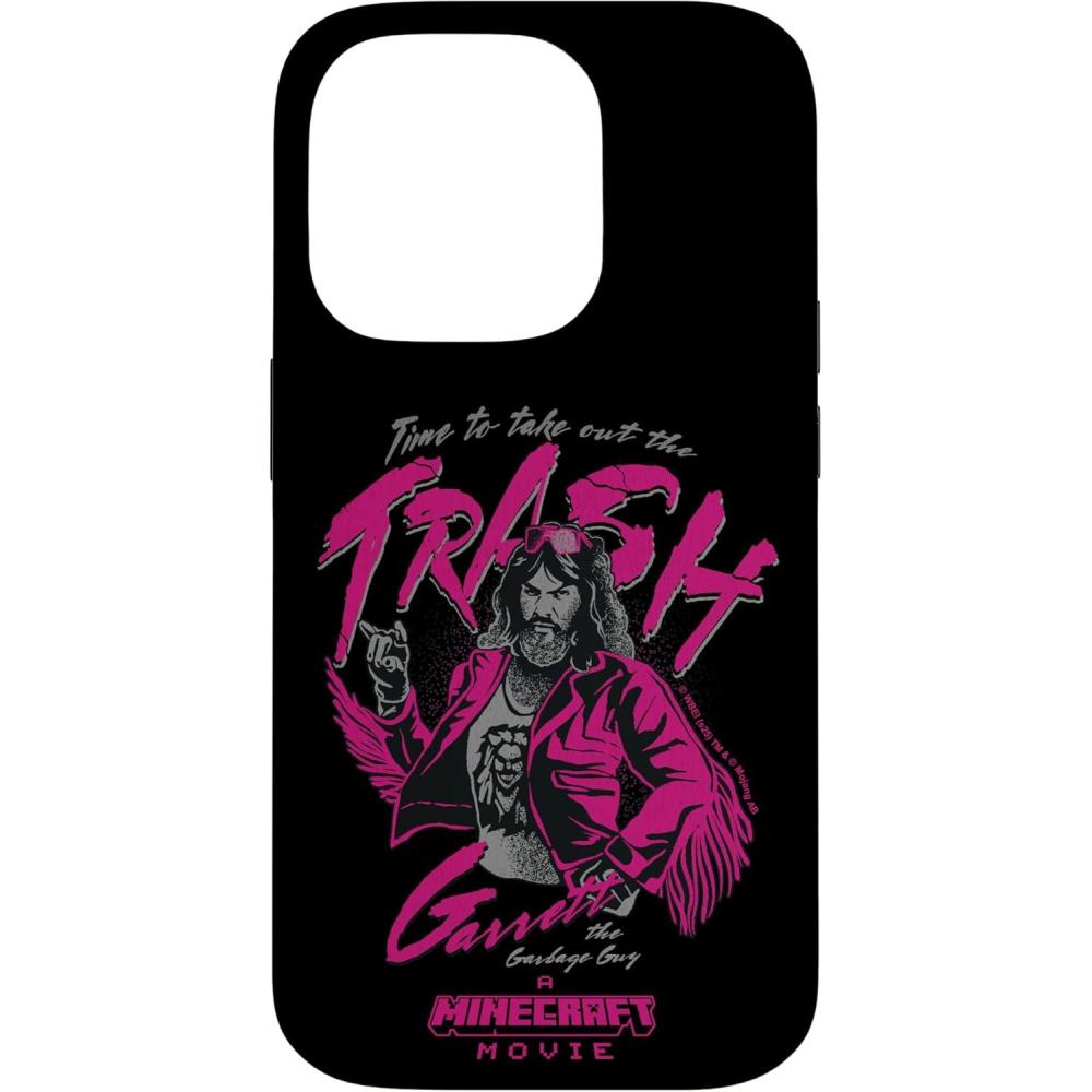 imageA Minecraft Movie Time To Take Out The Trash Garret Portrait Case for iPhone 16iPhone 14 Pro