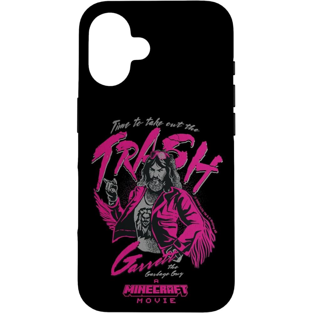 imageA Minecraft Movie Time To Take Out The Trash Garret Portrait Case for iPhone 16iPhone 16
