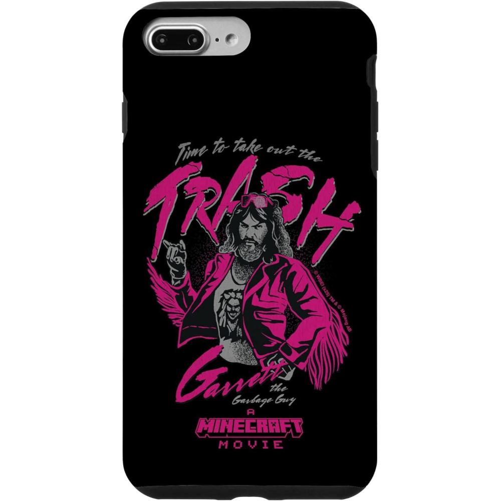 imageA Minecraft Movie Time To Take Out The Trash Garret Portrait Case for iPhone 16iPhone 7 Plus8 Plus