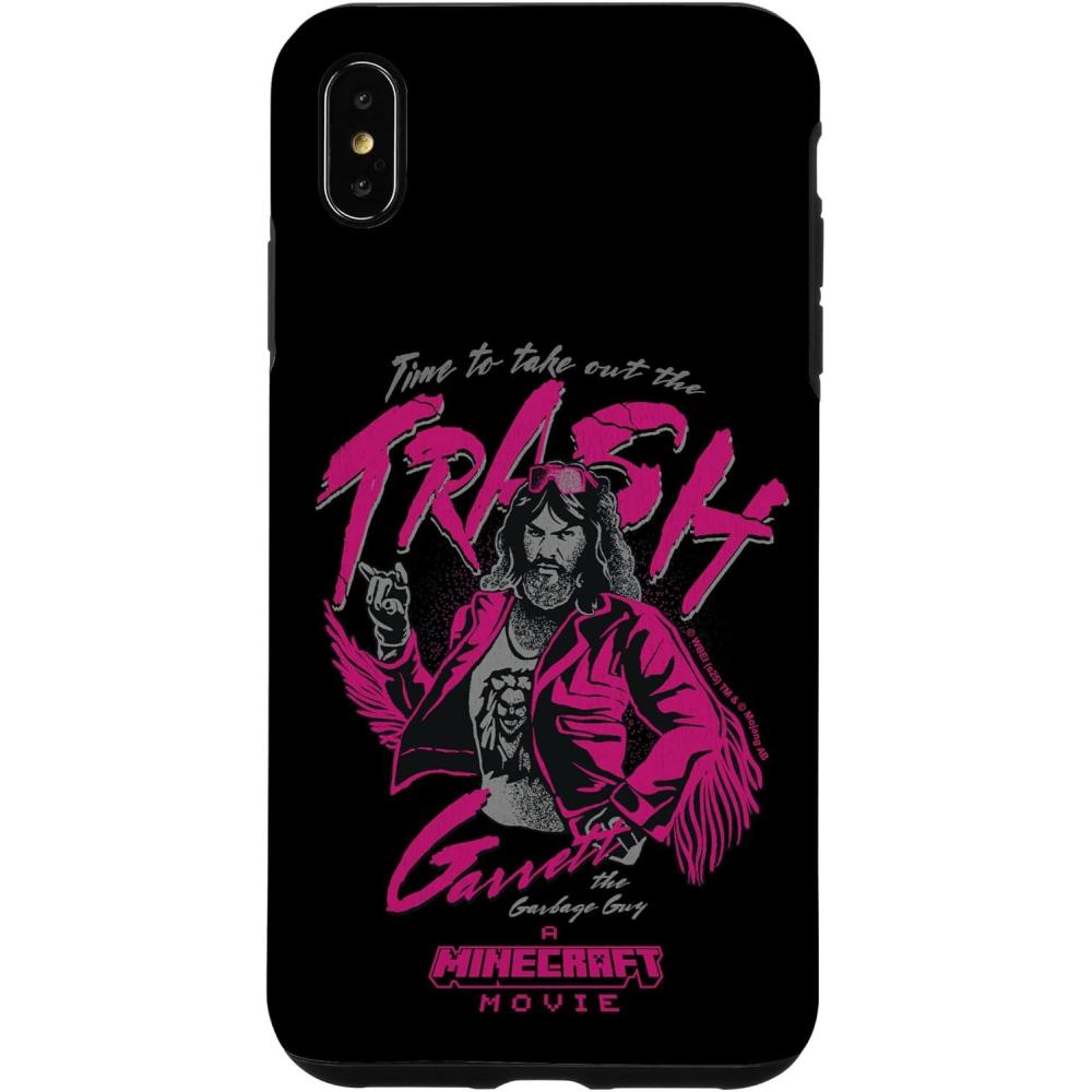 imageA Minecraft Movie Time To Take Out The Trash Garret Portrait Case for iPhone 16iPhone XS Max
