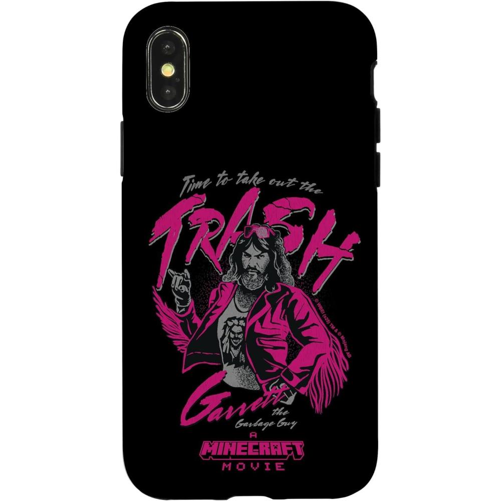 imageA Minecraft Movie Time To Take Out The Trash Garret Portrait Case for iPhone 16iPhone XXS