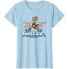 imageA Minecraft Movie Steve And Garret Flying Using Elytras TShirtBaby Blue