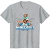 imageA Minecraft Movie Steve And Garret Flying Using Elytras TShirtHeather Grey