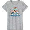 imageA Minecraft Movie Steve And Garret Flying Using Elytras TShirtHeather Grey