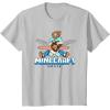 imageA Minecraft Movie Steve And Garret Flying Using Elytras TShirtSilver Grey
