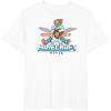 imageA Minecraft Movie Steve And Garret Flying Using Elytras TShirtWhite