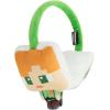 imageBioworld Minecraft Chibi Creeper ampamp Alex Ear Muffs ampamp Magic Gloves Set 2Piece