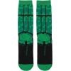 imageBioworld Minecraft Creepers Adult Green Casual Crew SocksOSFA