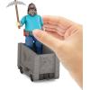 imageMattel Minecraft Action Figure Set Explosive Minecart Escape with 4inch Steve ampamp Mining Accessories Toy Collectible Inspired by The Movie