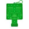 imageMinecraft Mini Bubblerz Fidget Bubble Popper Backpack Hanger Creeper Cow Steve Alex