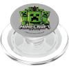 imageA Minecraft Movie Group Of Creepers Surrounding The Heroes PopSockets Adhesive PopGripMagnetic PopGrip