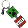 imageMinecraft Creeper Face and TNT DoubleSided Keychain