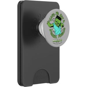 imageA Minecraft Movie Gang We Got A Zombie Problem Cartoon Style PopSockets Adhesive PopGripMagnetic PopWallet