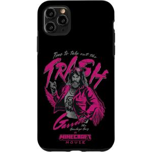 imageA Minecraft Movie Time To Take Out The Trash Garret Portrait Case for iPhone 16iPhone 11 Pro Max