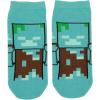 imageBioworld Minecraft Zombies ampamp Creepers Womens 5Pair Ankle SocksOSFA
