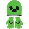 imageMinecraft Creeper ampamp Enderman 3Piece Beanie ampamp Gloves Set