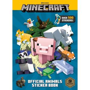 imageMinecraft Official Animals Sticker Book Minecraft