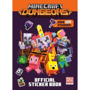 imageMinecraft Official Dungeons Sticker Book Minecraft